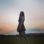 Girl in black  